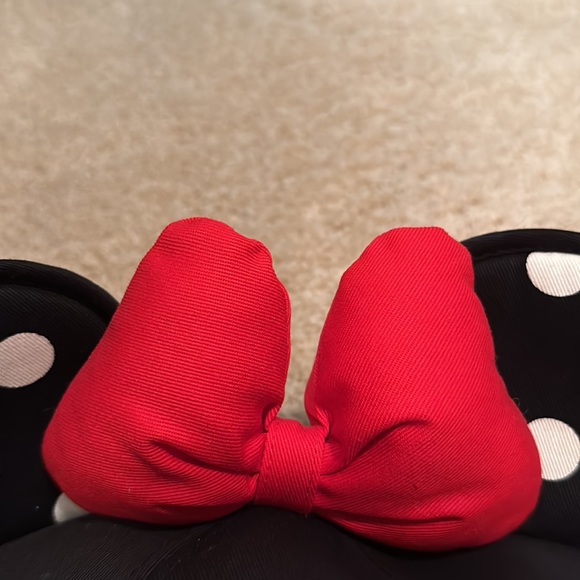 NWT Disneyland Black Minnie Mouse Polka Dot Ear Hat - Picture 2 of 5